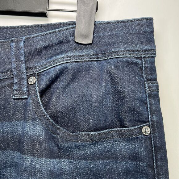 Buckle Black Skinny Jeans Womens Size 31x32 Blue Mid Rise Dark Wash Fit No. 76 - Picture 5 of 15